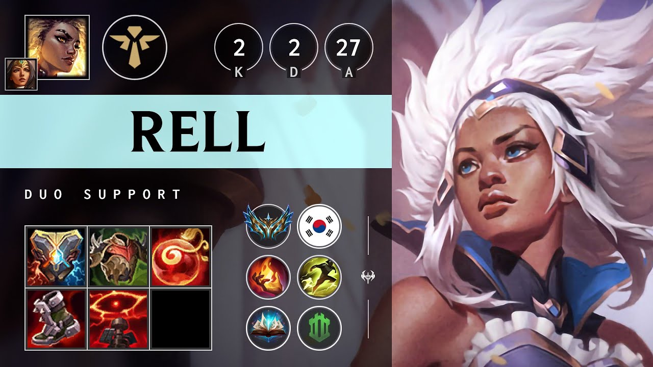 Rell Support vs Maokai - KR Challenger Patch 25.14
