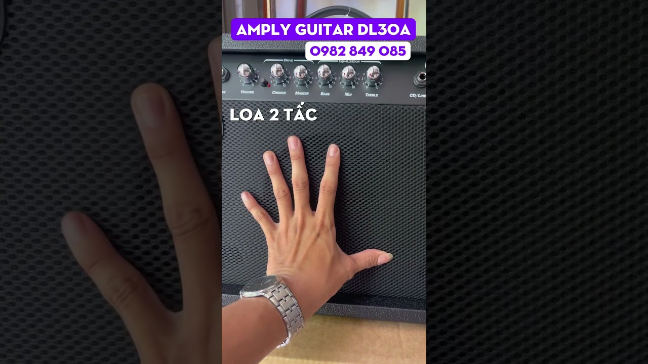 Amply Guitar Dallas DL30A. C&ocirc;ng suất 30W , Li&ecirc;n hệ 0982849085 #guitar #guitardien #amplyguitar