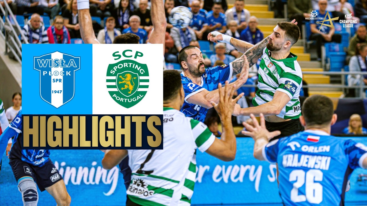 Orlen Wisła Plock 🆚 Sporting Clube de Portugal | Highlights | EHF Champions League Men 2025/26
