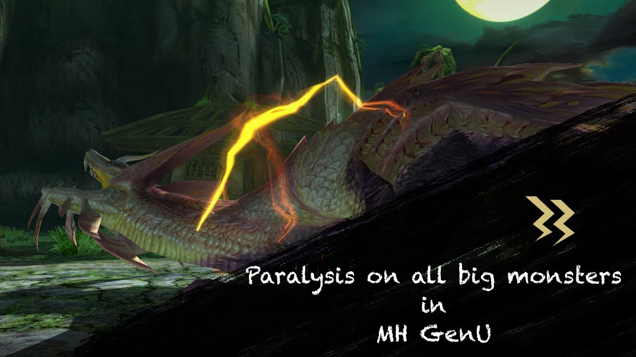 Paralysis on all Big Monsters in Monster Hunter Generations Ultimate