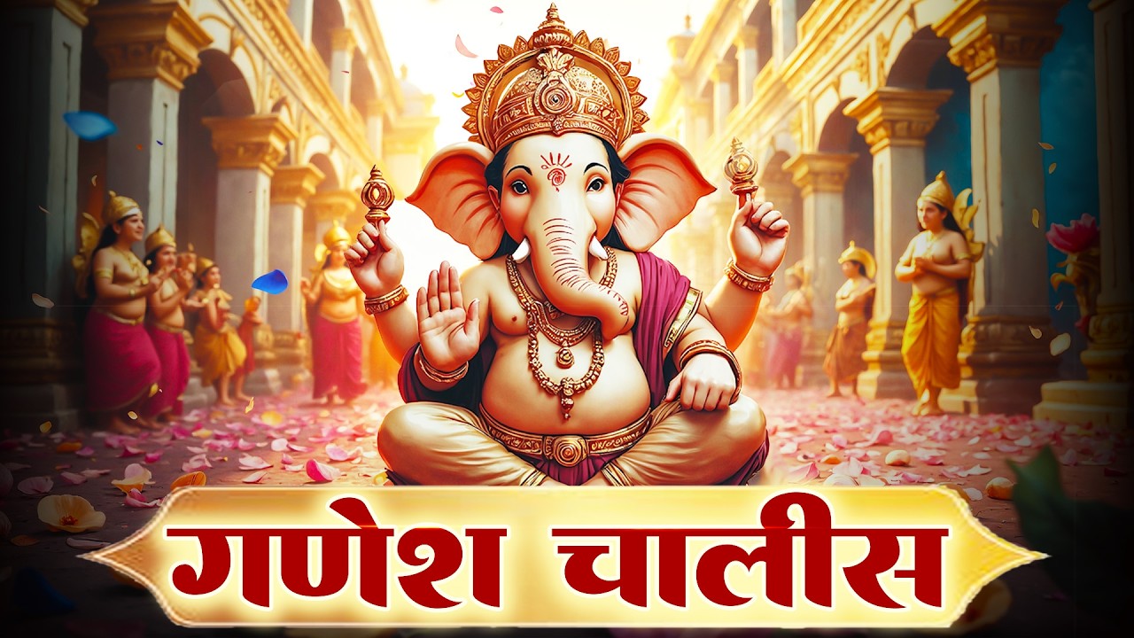 बुद्धवार प्रात काल : श्री गणेश चालीसा Ganesh Chalisa सुनने मात्र से ही सभी धन वर्षा होगी पूर्ण होगी