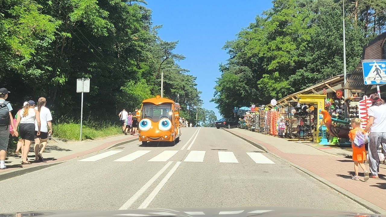 Stegna wakacje 2025 przejazd. Nie tylko dla tych co za granicą✴ 📹01.07.2025 #stegna #wakacje