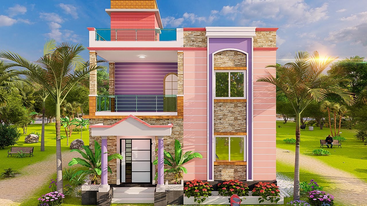 ২ শতাংশে জমিতে ৷ ডুপ্লেক্স বাড়ির ডিজাইন ৷ Mini Duplex Bangladesh