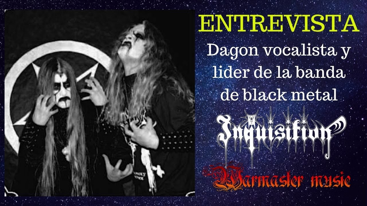 Entrevista a Dagon de Inquisition - black metal - Dagon from Inquisition interview - black metal.