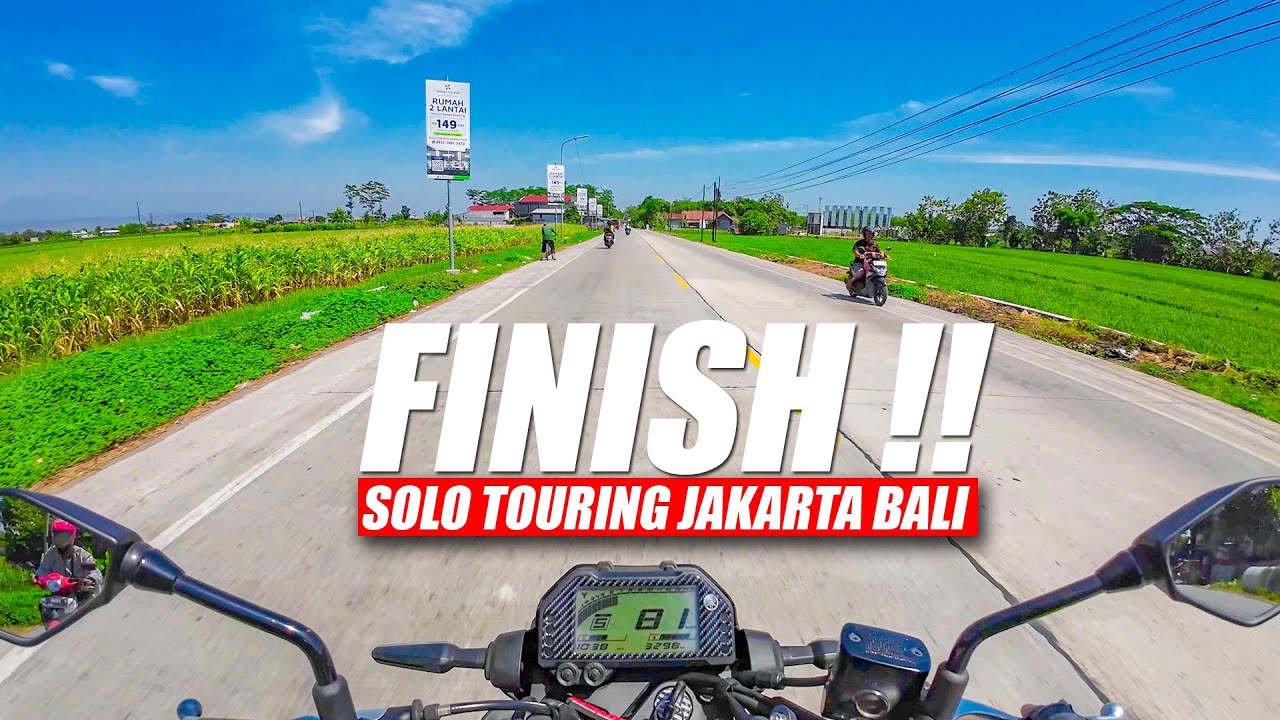 FINAL EPS Solo Touring Jakarta Bali | Trip Semarang - Cirebon - Bekasi Naik Yamaha MT 25