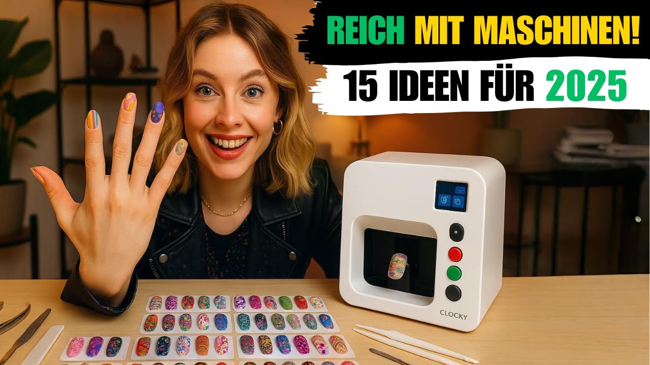15 UNGLAUBLICHE MASCHINEN, um 2025 ein profitables Geschäft zu starten