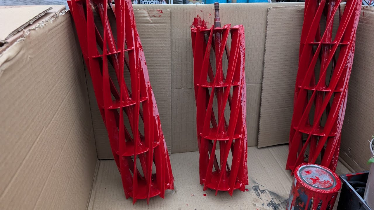 Reorganising the paint facility 