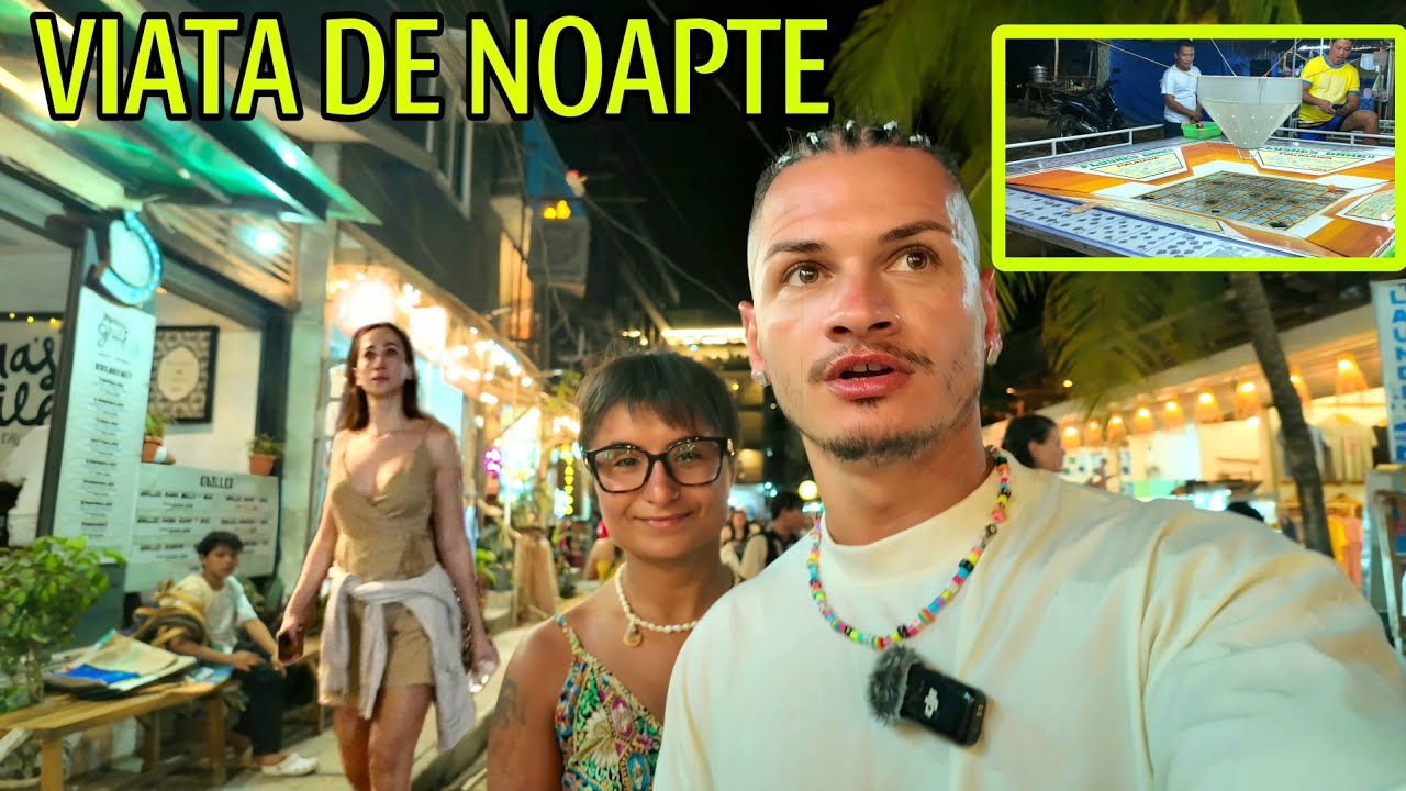 Viata de noapte in El Nido Palawan | Cluburi ,Ruleta si Night market
