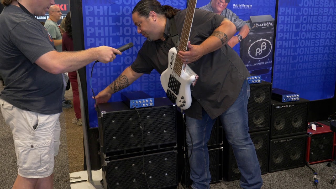Phil Jones Bass at the 2019 Summer NAMM Show