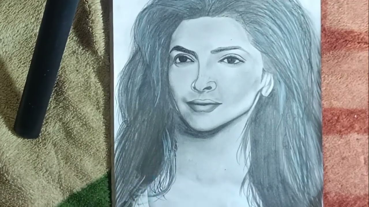 Easy Face Sketch Tutorial for Beginners | Realistic Pencil Drawing