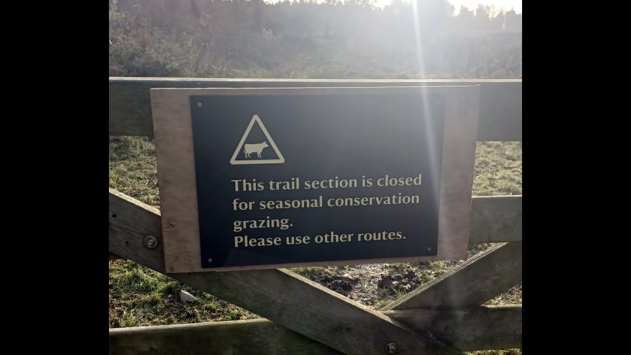 #RangerLife Trail closed for conservation grazing