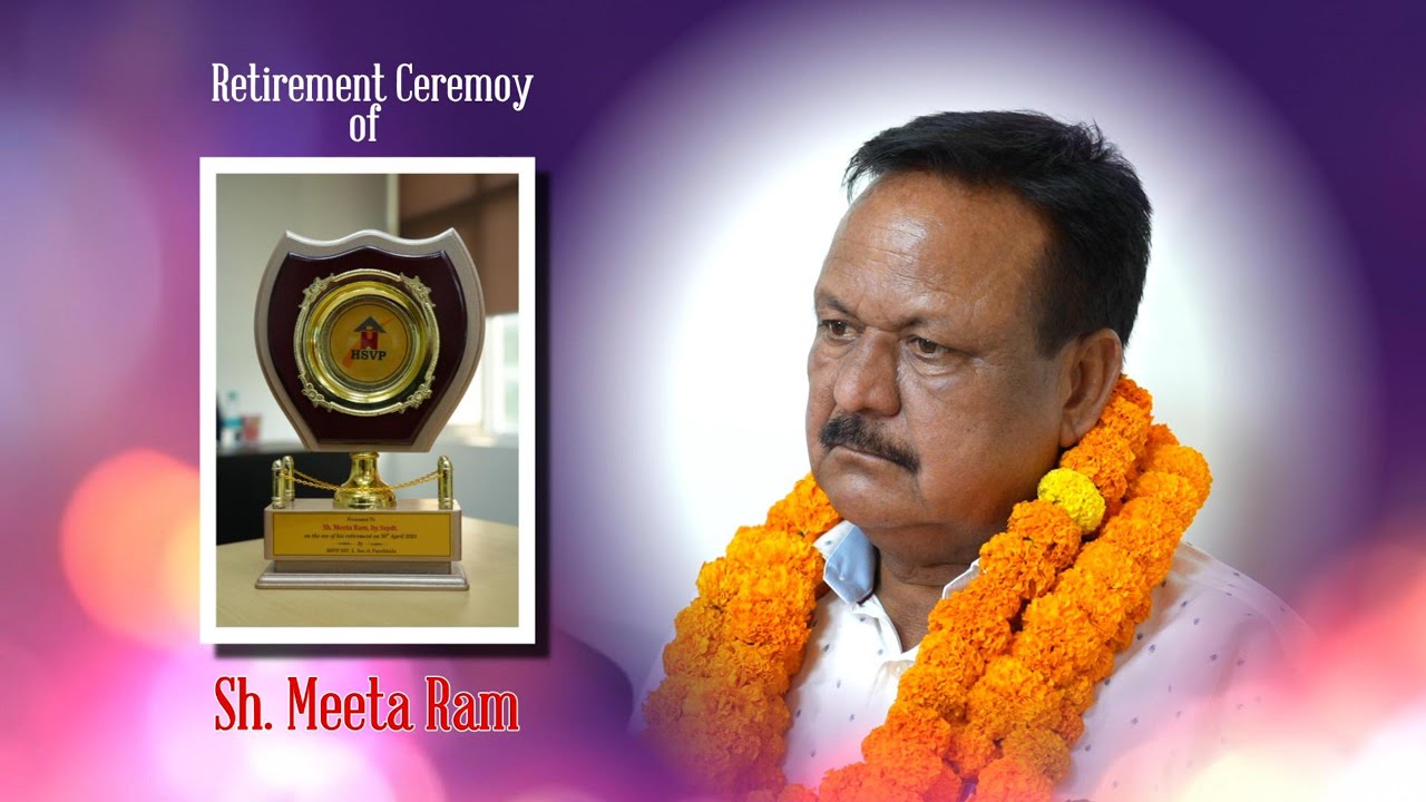 Retirement Movie Sh. Meeta Ram Ji 2023 HUDA