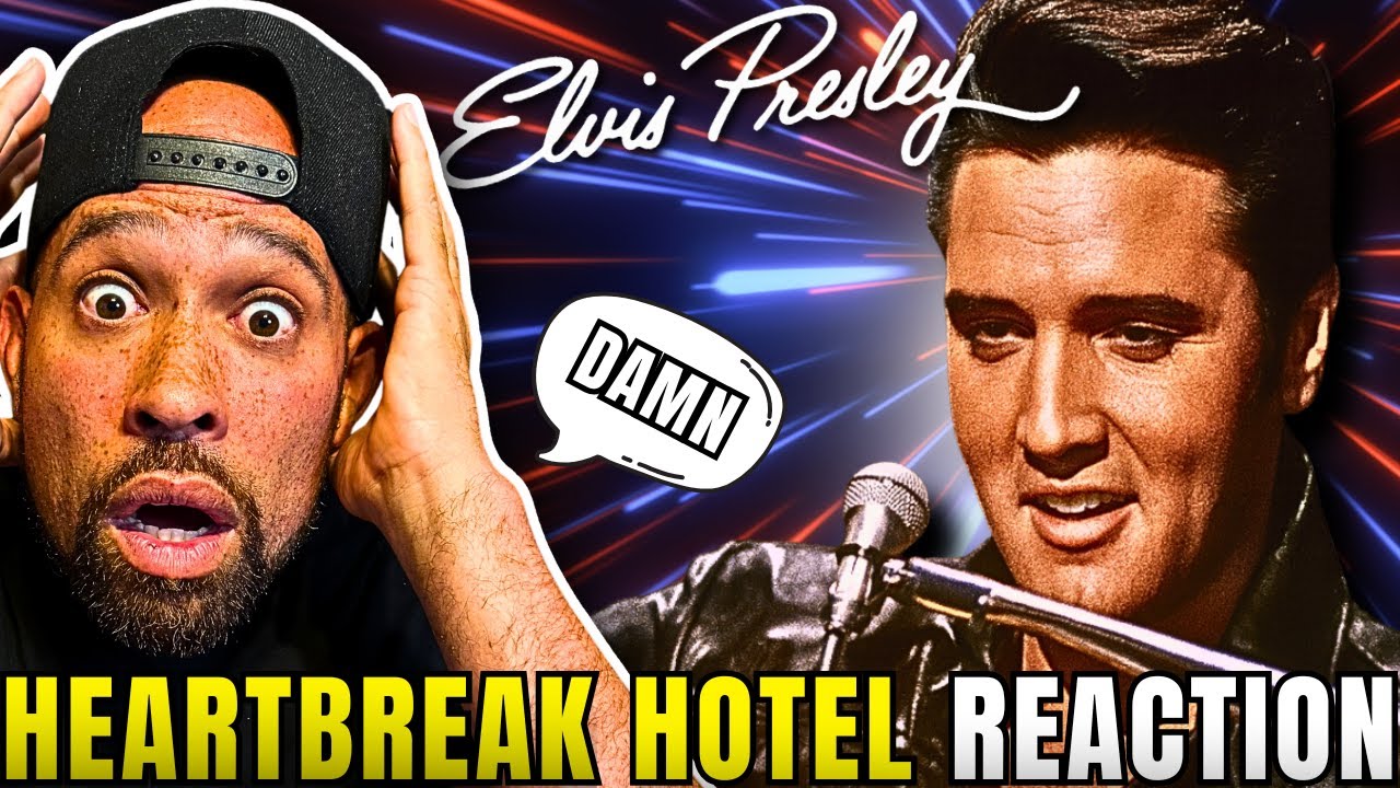 Elvis Presley - Heartbreak Hotel REACTION! He was actin a FOOL & I'm here for it.....