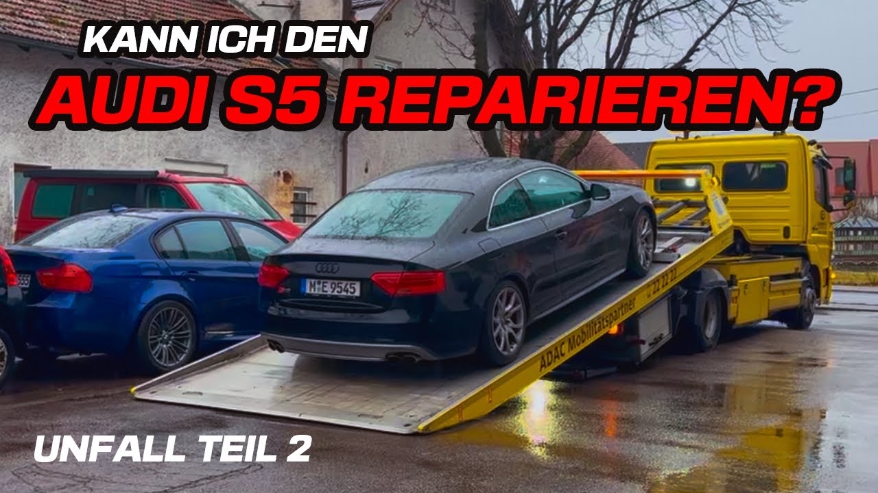 WAS IST KAPUTT AM S5? Unfall Teil2