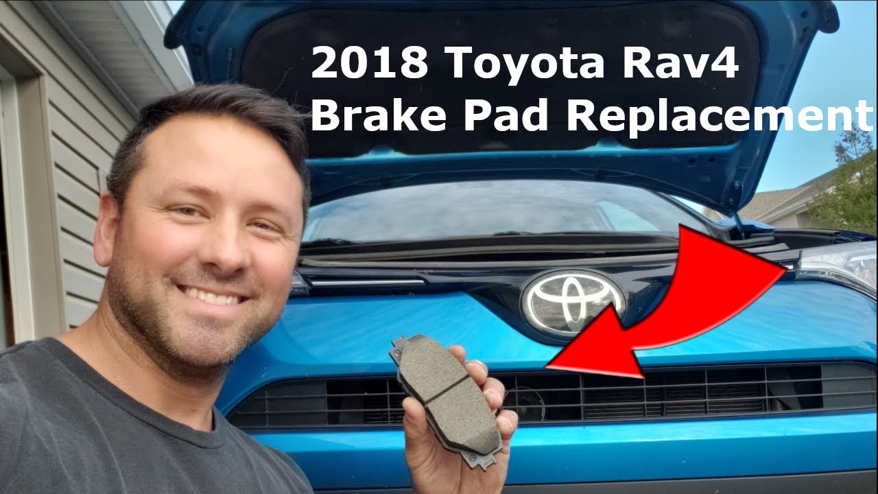 2018 Rav4 Front Brake Pad Replacement