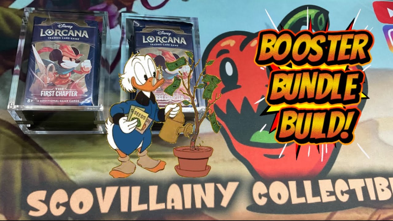 Lorcana The First Chapter Booster Bundle Build 2! #lorcana 