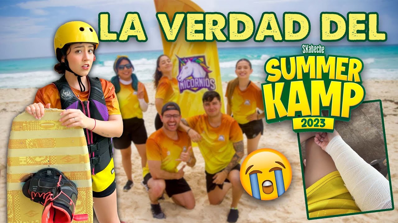 TODA LA VERDAD DEL SUMMER KAMP 2023 😱 | vanne amador #teamunicornios #summerkamp