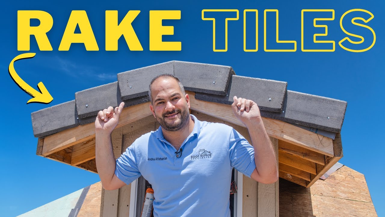 How to Install Rake Tiles on a Flat Tile Roof