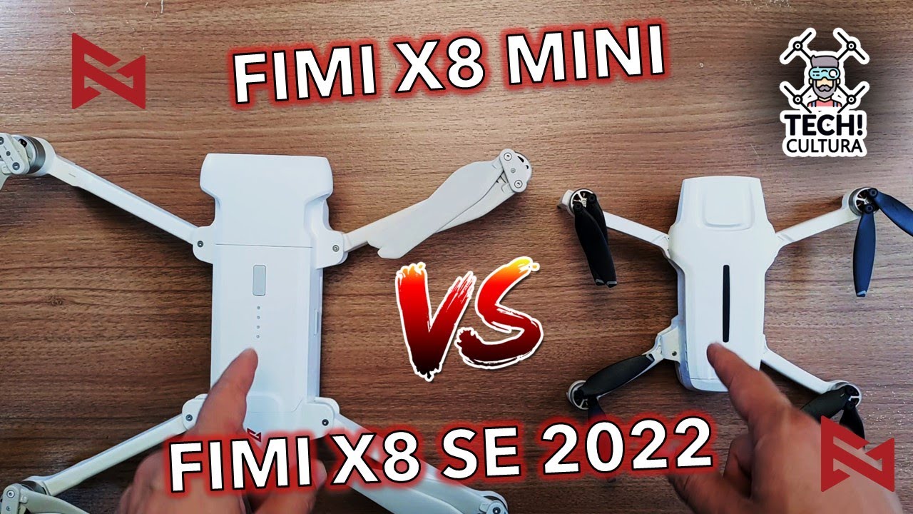 Fimi X8 Mini vs Fimi X8 SE 2022 - Comparativo Completo - Qual vale mais a pena para iniciantes?