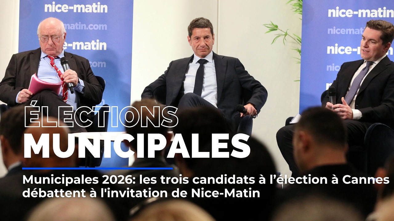 6 candidats aux municipales à Cannes face aux questions de Nice-Matin : suivez le débat en live