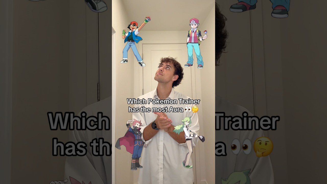Which Pokemon trainer has the most aura #pokemon #pokemongo #pokemoncommunity #pokemongame #tcg #vgc