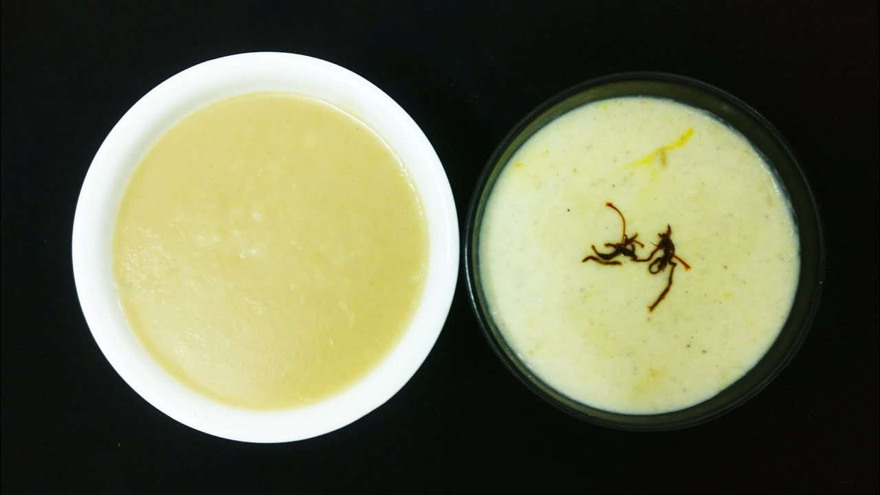 Two types of Hareera - Badam Ka Harira & Namak Ka Harira - Healthy Energy Drink - Hyderabadi Recipe