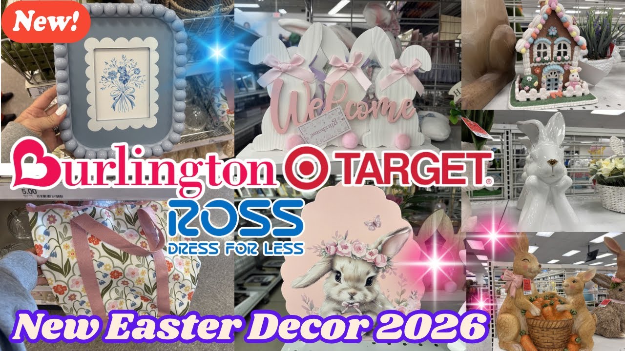 Пасхальные украшения 2026 года уже в продаже | Target, Ross, Burlington #покупки #коллективныепок...