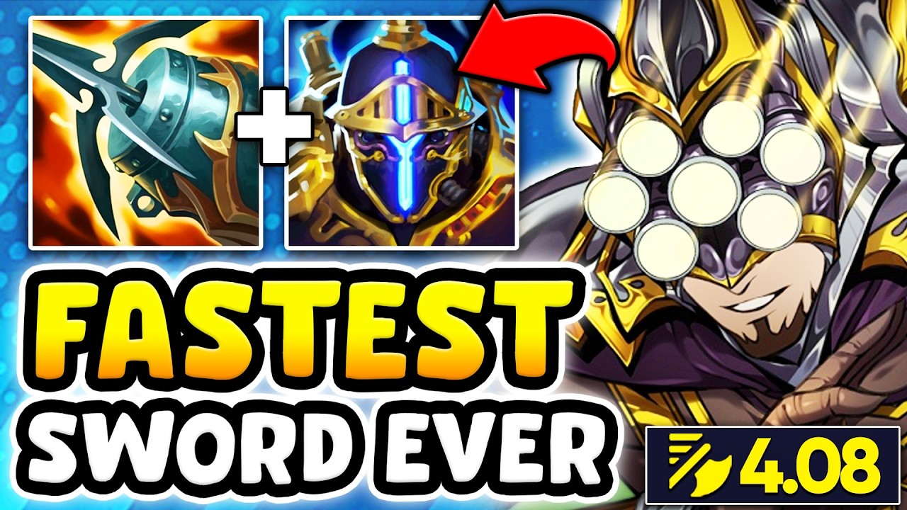 Master Yi but I have so much attack speed it looks like I'm hacking (4.08 ATTACK SPEED WTF?)