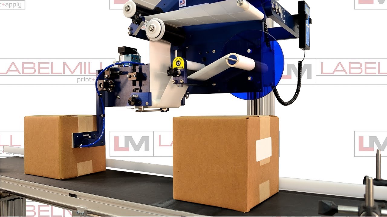 LabelMill LM4005 (Now LM4012) Swing Tamp Automatic Label Applicator
