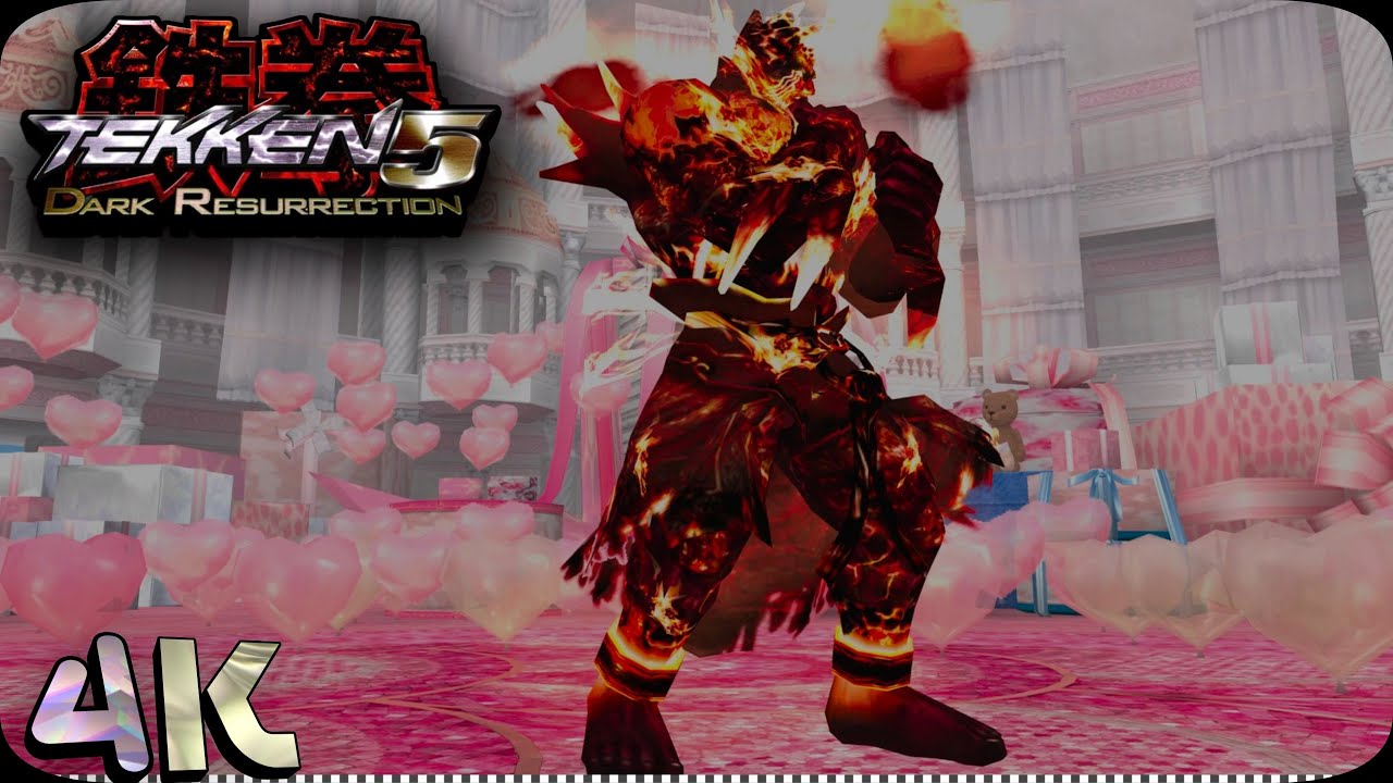 Режим выживания Джинпачи Мисимы | Tekken 5 Dark Resurrection PS3 4K 60 FPS