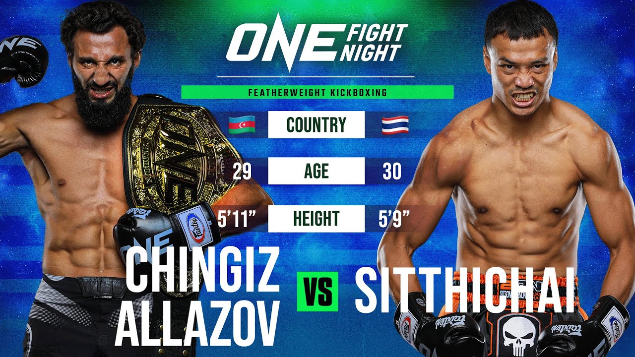 KICKBOXING SLUGFEST 🔥🥊 Chingiz Allazov vs. Sitthichai Full Fight