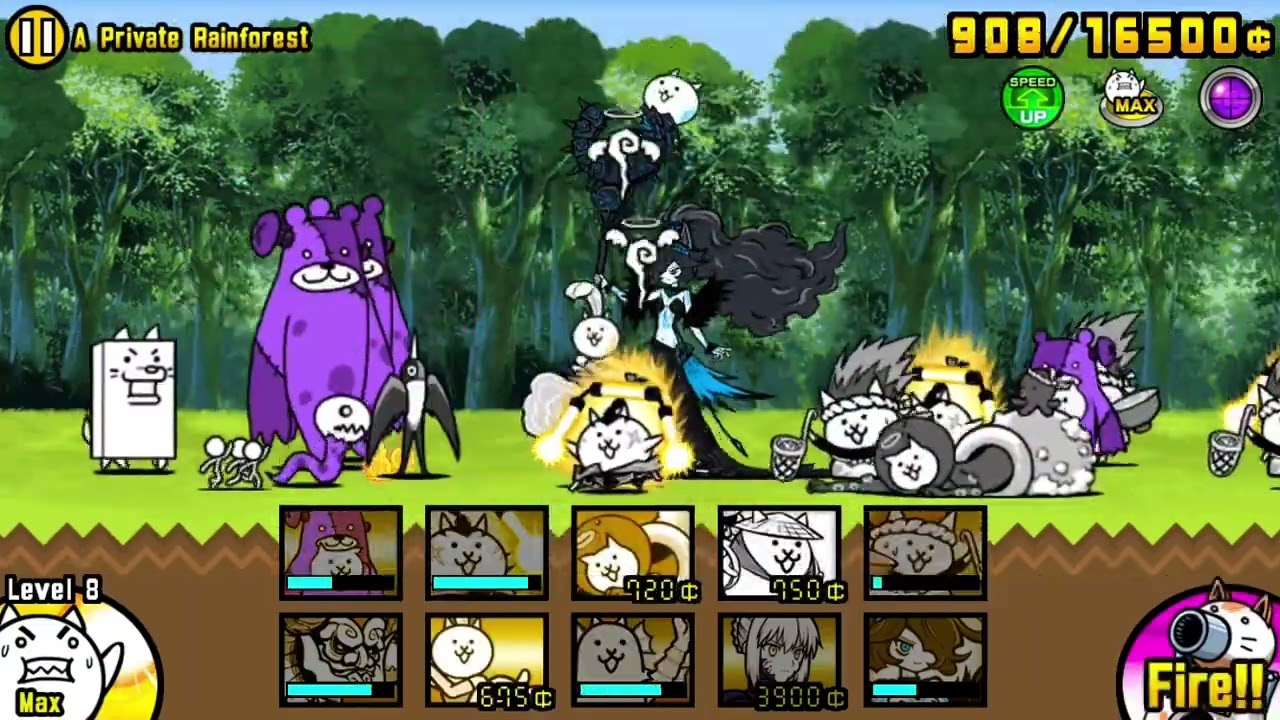 A Private Rainforest (3 Crowns / Exile’s Resort) - The Battle Cats