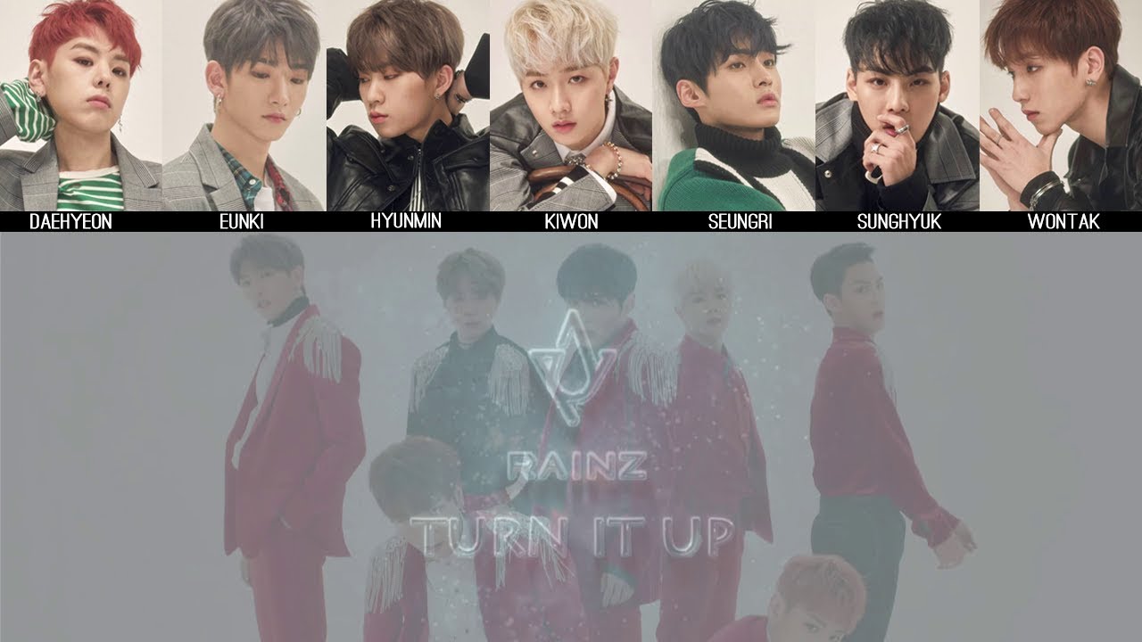 RAINZ - TURN IT UP MV + Lyrics Color Coded HanRomEng