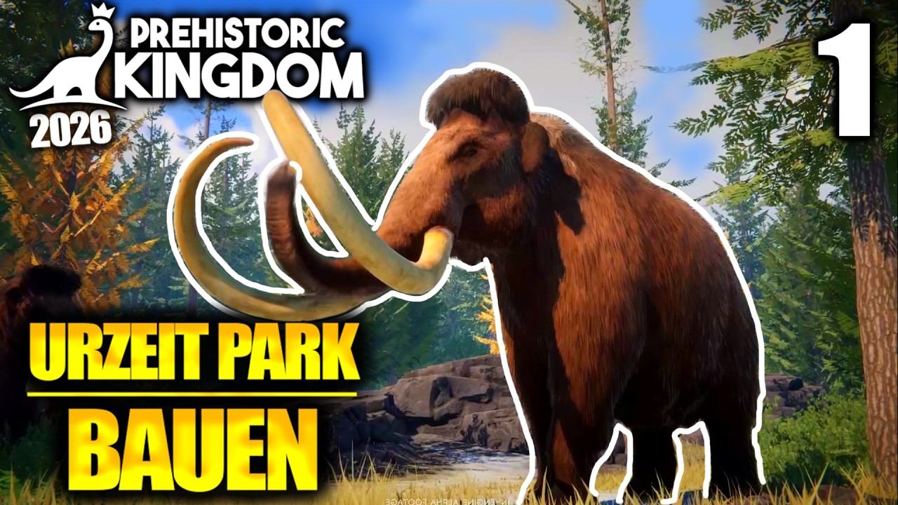 Ich baue einen Dino Park in Prehistoric Kingdom