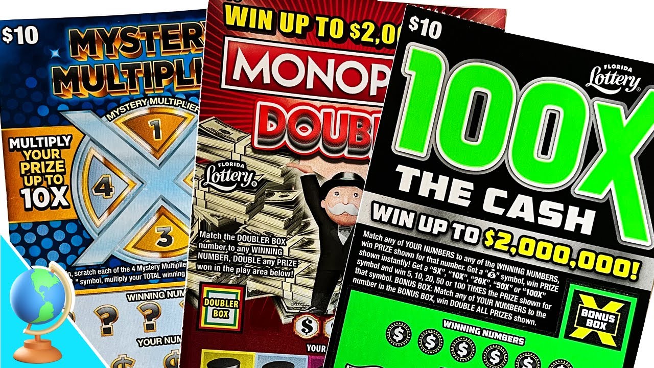 3 TICKETS de GRATTAGE américain que vous devez ABSOLUMENT essayer !