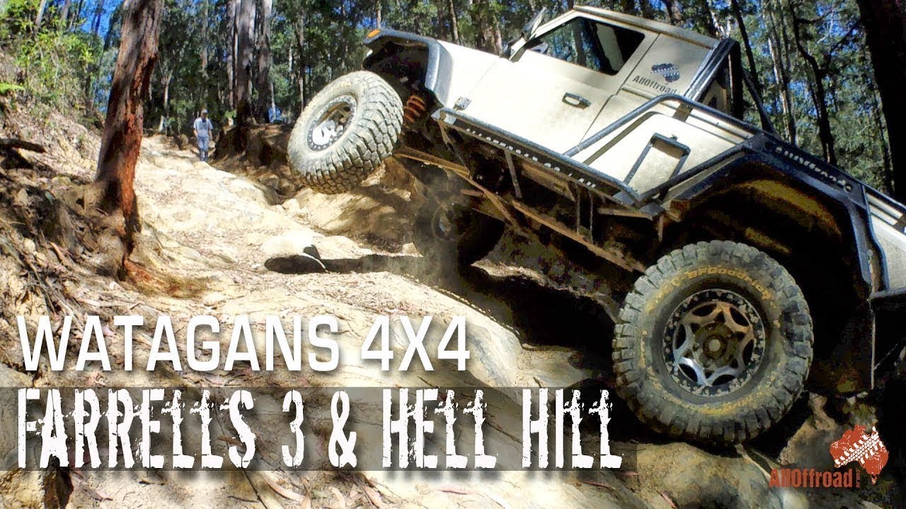 Watagans 4x4| DIFFICULT | Farrells 3 |  Hell Hill | ALLOFFROAD #128