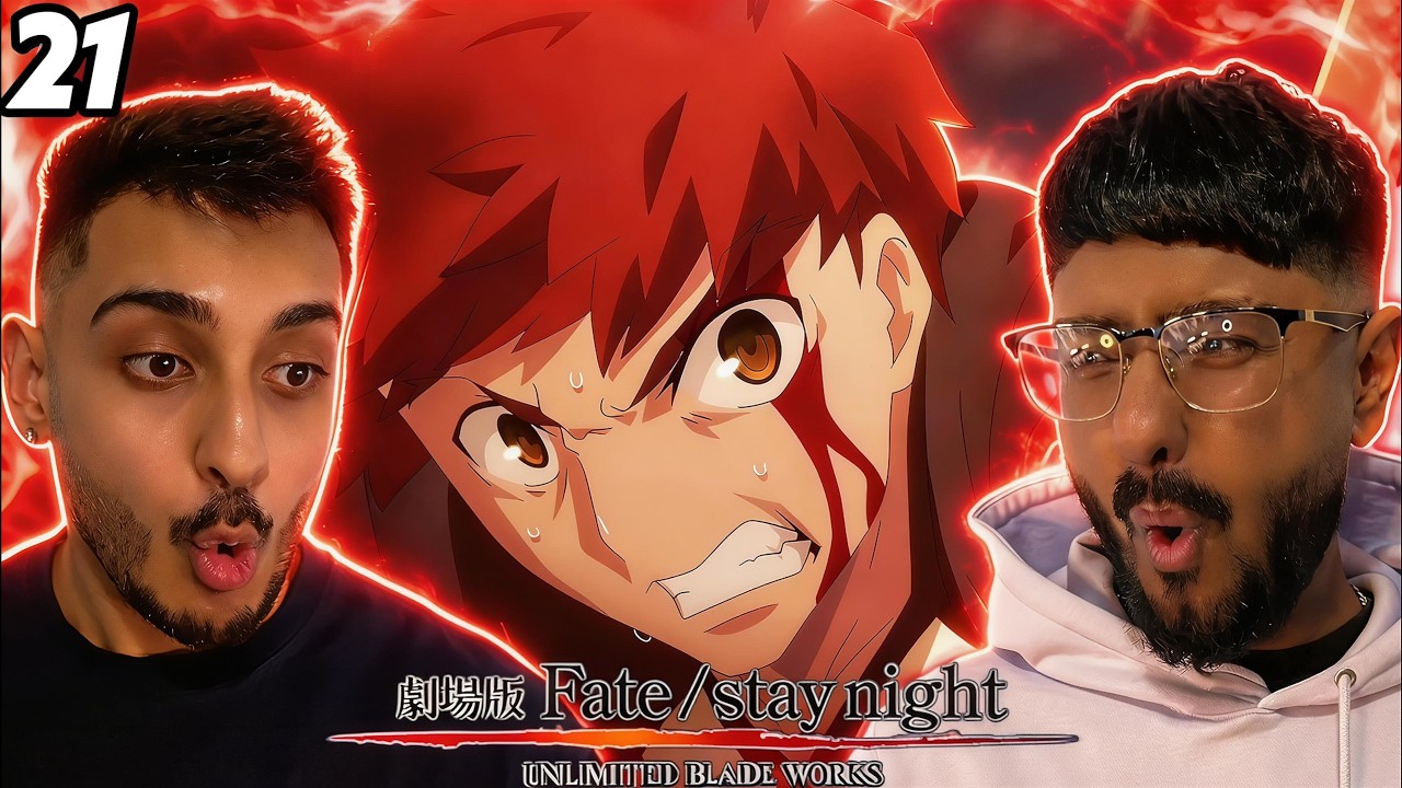 SHIROU WON!! | Fate/stay night: Unlimited Blade Works Episode 21 REACTION