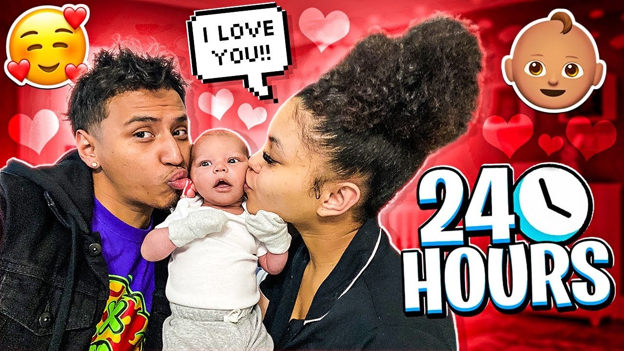 24 HOURS WITH OUR NEW BORN!❤️