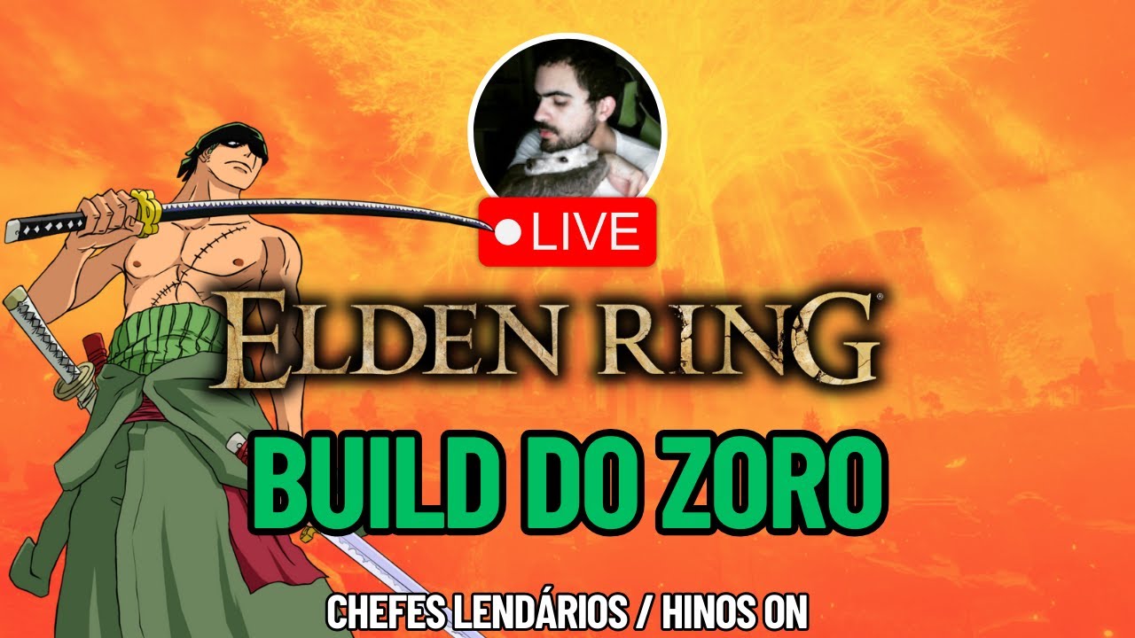 Elden Ring com a build do ZORO #01