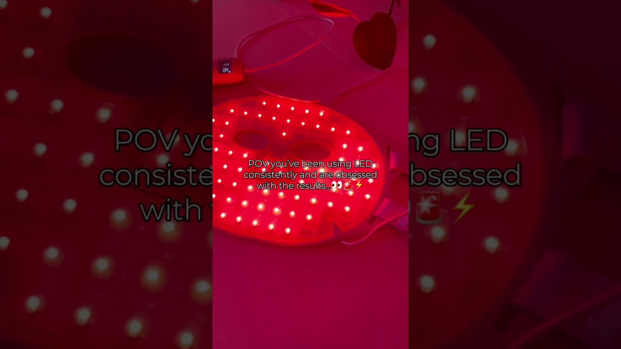 Red light therapy for anti-aging🤌