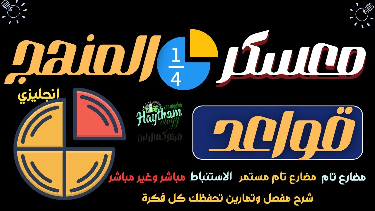 معسكر ربع المنهج | شرح شامل لقواعد اول 3 وحدات | و تمارين معمولة بكيف للقواعد وتفسيرها كلمة كلمة