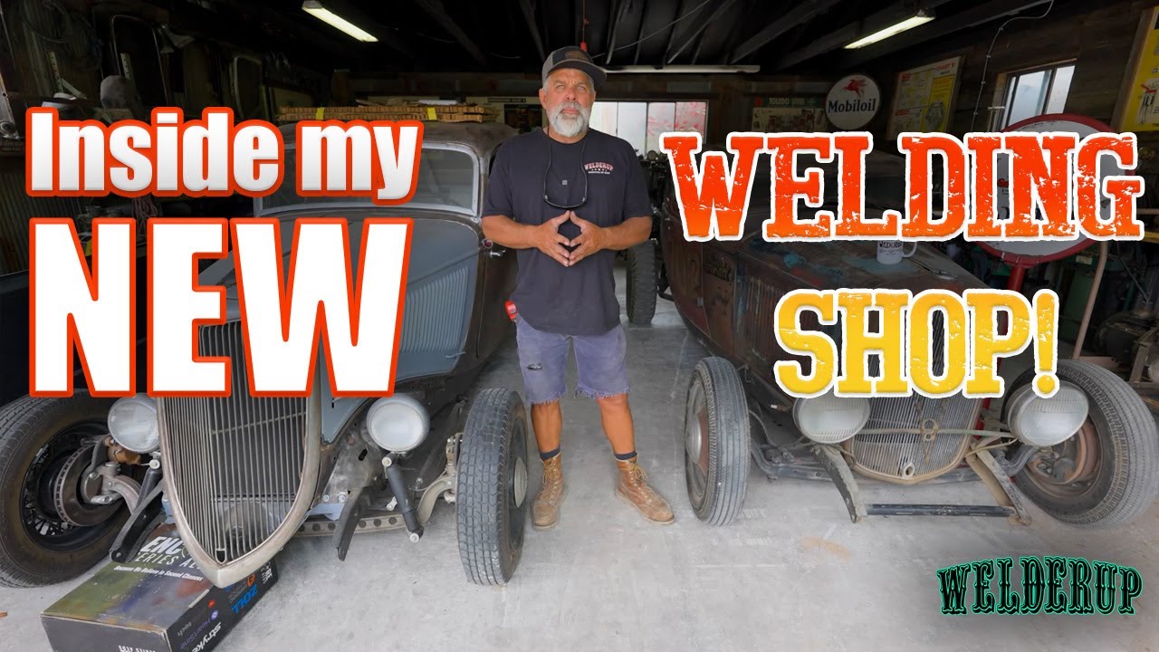 Inside the NEW WelderUp Workshop Home (Upcoming TIG Class!)