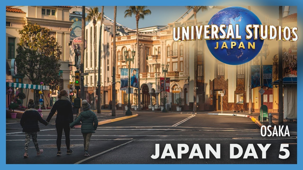 Australian travel Japan Vlog Day 5 - Universal Studios Japan