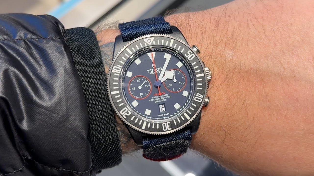 Hands On! TUDOR PELAGOS FXD CHRONO Alinghi Red Bull Racing Ref. M25807KN-0001