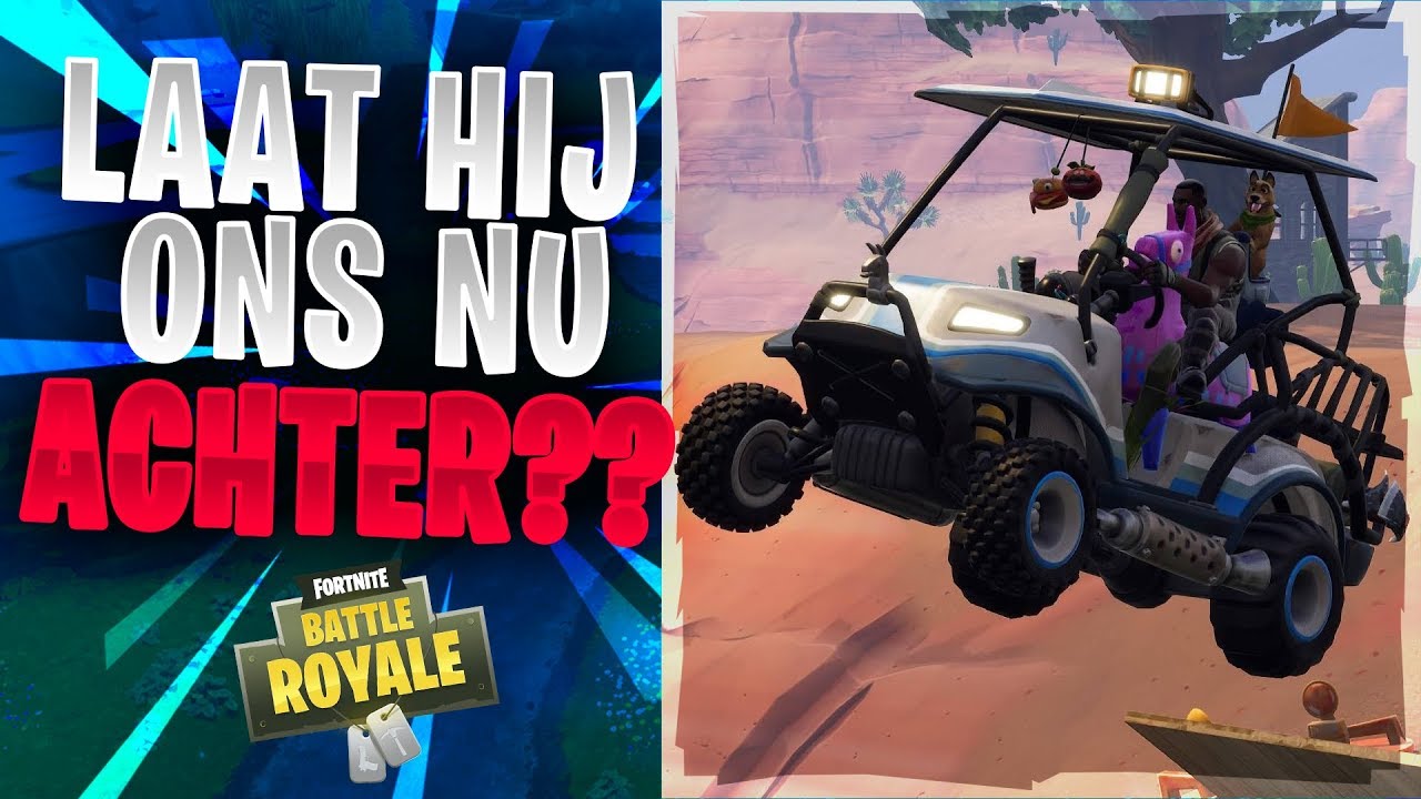 LAAT HIJ ONS ACHTER?? ft. GipsyKing - Fortnite Battle Royale (Nederlands)