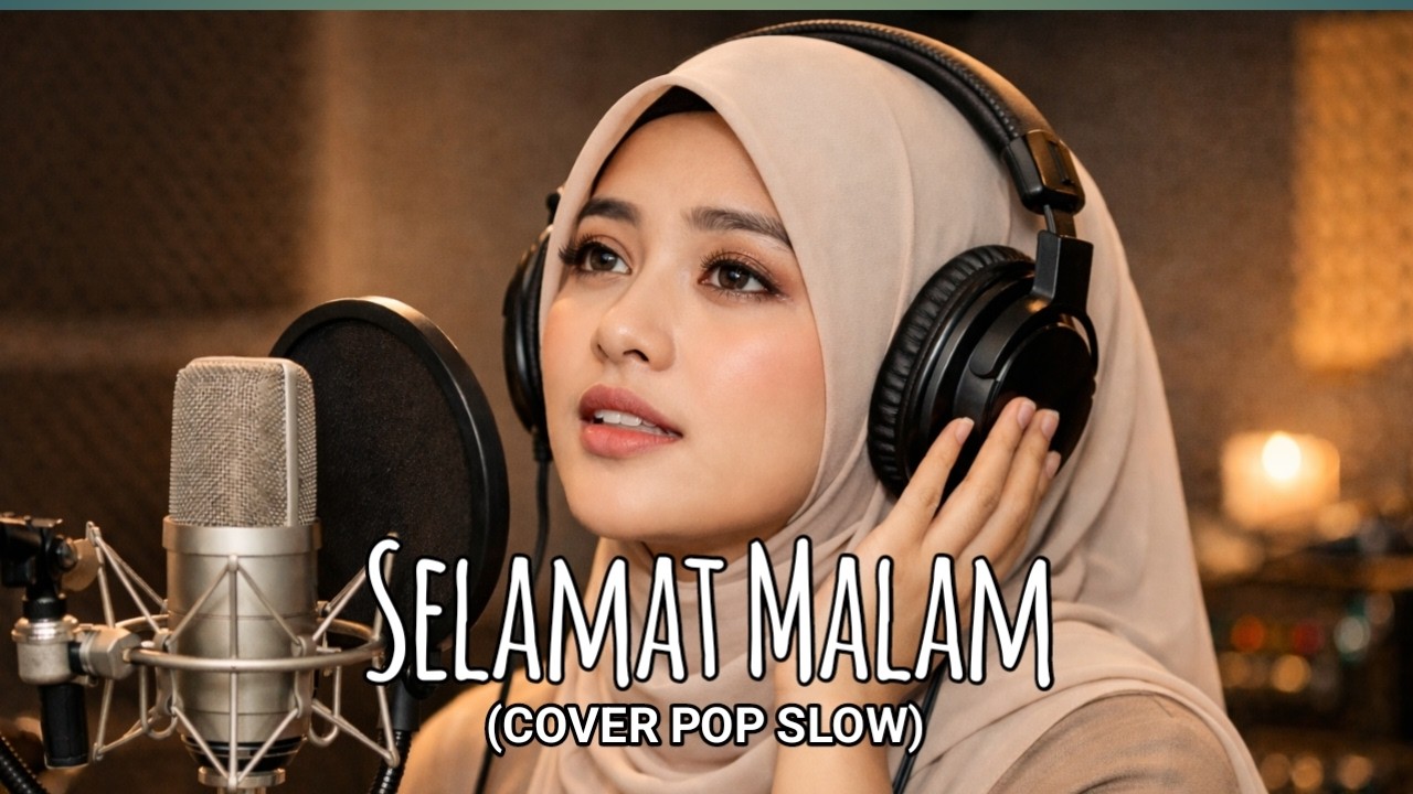 SELAMAT MALAM - EVIE TAMALA (COVER POP SLOW) | LIRIK LAGU ~ ALVINADA