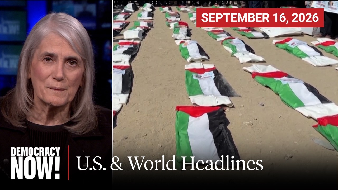 Top U.S. & World Headlines &mdash; September 16, 2026