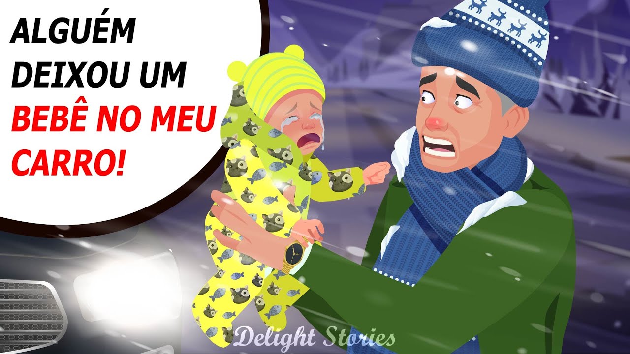 Um estranho deixou uma bolsa com um recém-nascido no meu carro