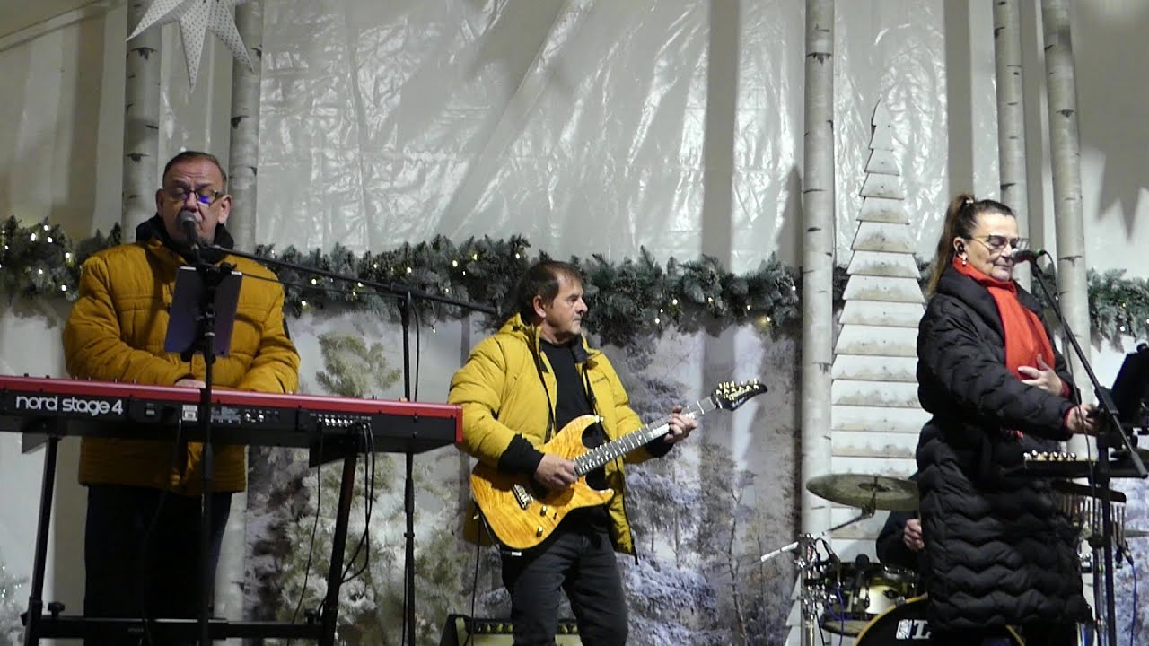 2025 12 12 Nyíregyháza Kossuth tér Polip Band koncertje