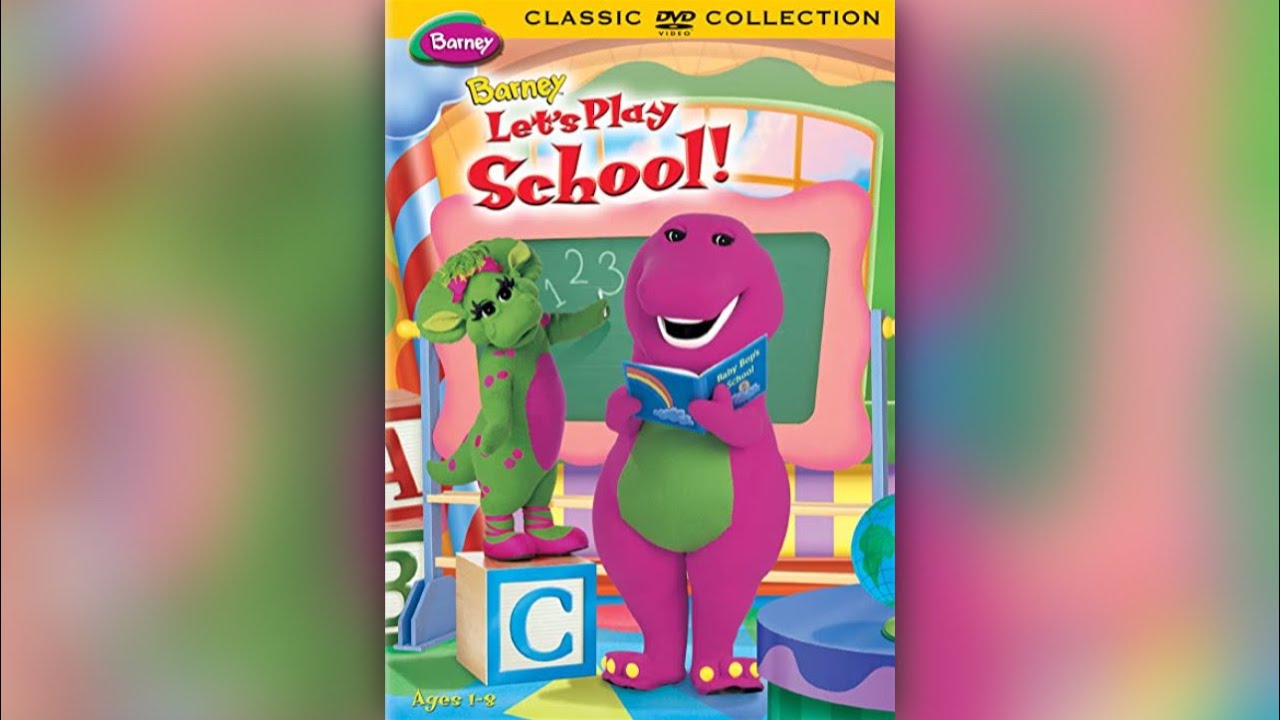 Barney: Let's Play School [1999] - 1999 DVD Release